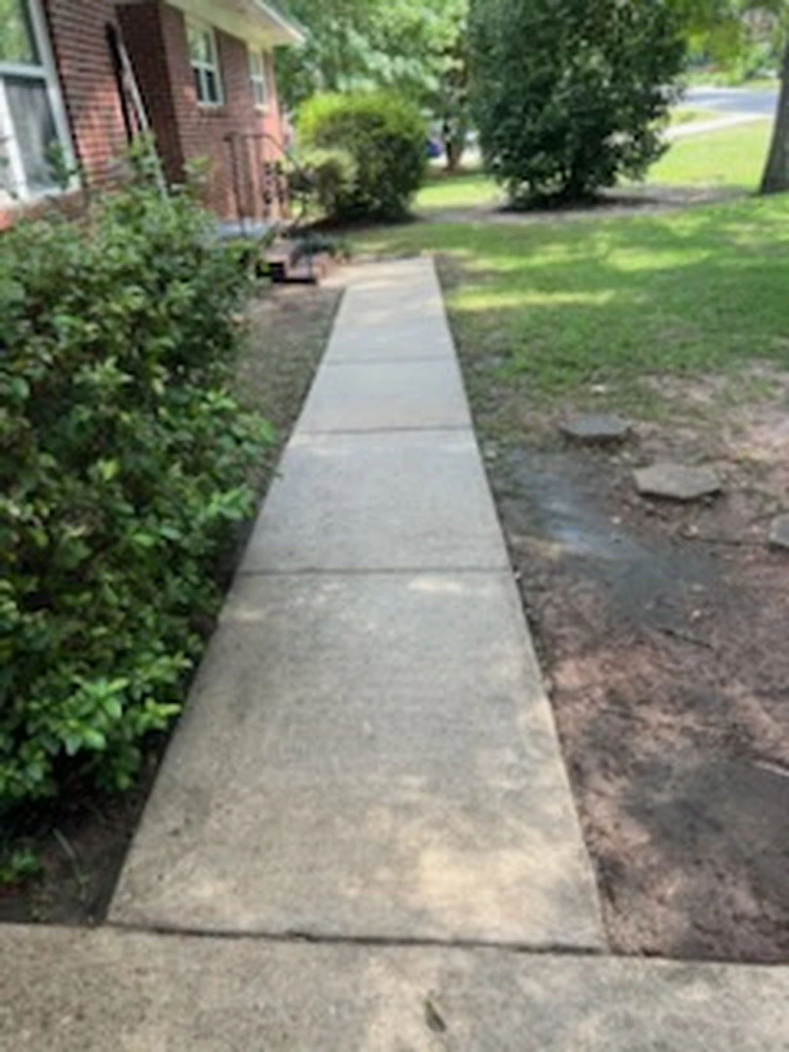 Sidewalk cleaning